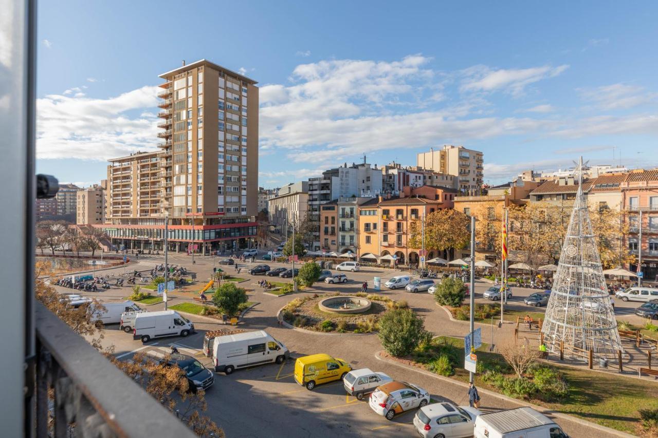 Flateli Placa Catalunya 10 Girona Eksteriør billede